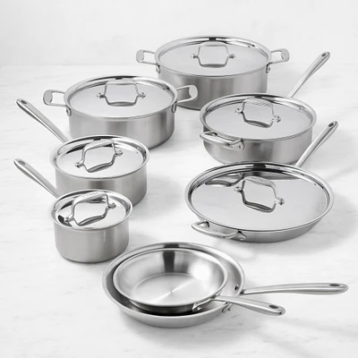 All-Clad Collective Stainless-Steel 14-Piece Cookware Set