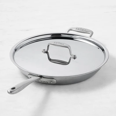 All-Clad Collective Stainless-Steel Covered Fry Pan, 12 1/2"