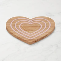 Le Creuset Heart Shaped Magnetic Wooden Trivet