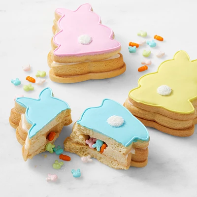 Easter Bunny Explosion Cookies, Set of 3