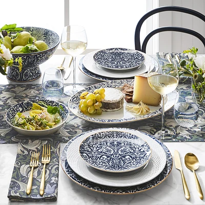 Morris & Co. x Williams Sonoma Bluebell Dinnerware Collection