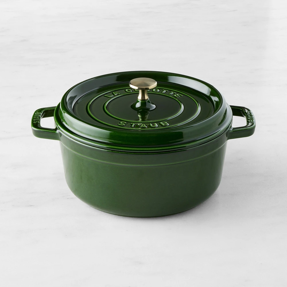 Staub Enameled Cast Iron Round Dutch Oven