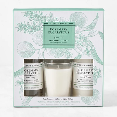 Williams Sonoma Rosemary Eucalyptus Guest Set