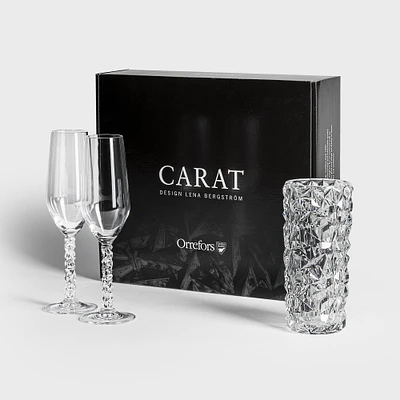 Orrefors Carat 3-Piece Gift Set