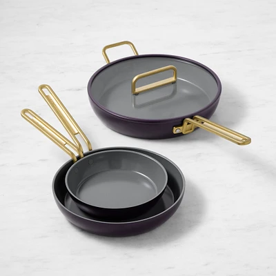 GreenPan™ Stanley Tucci™ Ceramic Nonstick 4-Piece Fry Pan Set