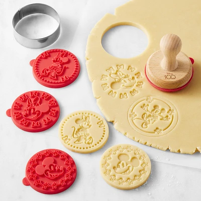 Disney© 100th Anniversary Silicone Cookie Stamps, Set of 4