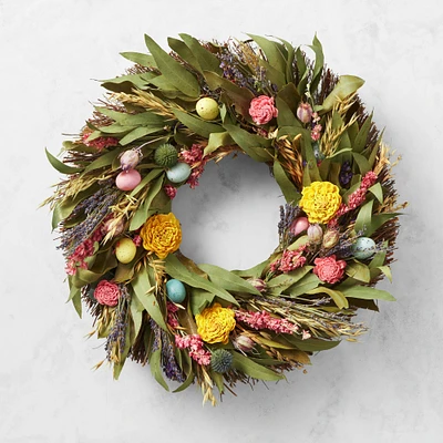 Easter Blossom Live Live Wreath, 20"