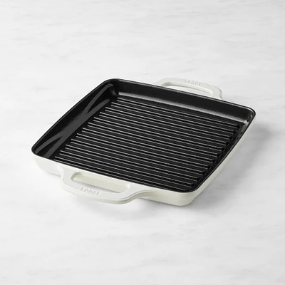 Lodge USA Enameled Cast Iron Grill Pan, 11"