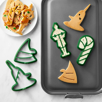 Elf™ Pancake Molds, Set of 4