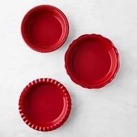 Williams Sonoma Stoneware Pie Dish, Set of 3