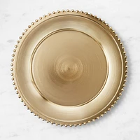 Gold Gilded Chargers