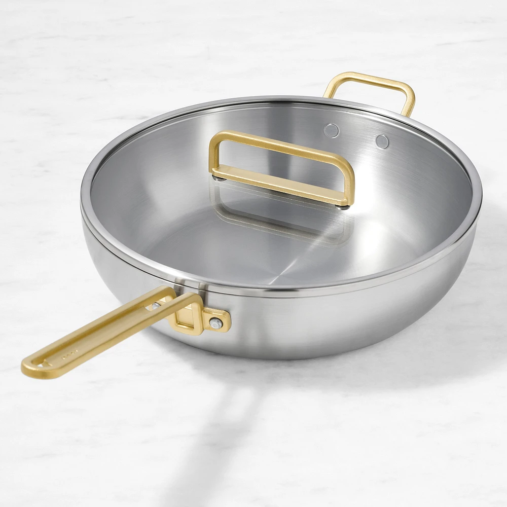 GreenPan™ Stanley Tucci™ Stainless-Steel Essential Stanley Pan, 6 1/2-Qt.