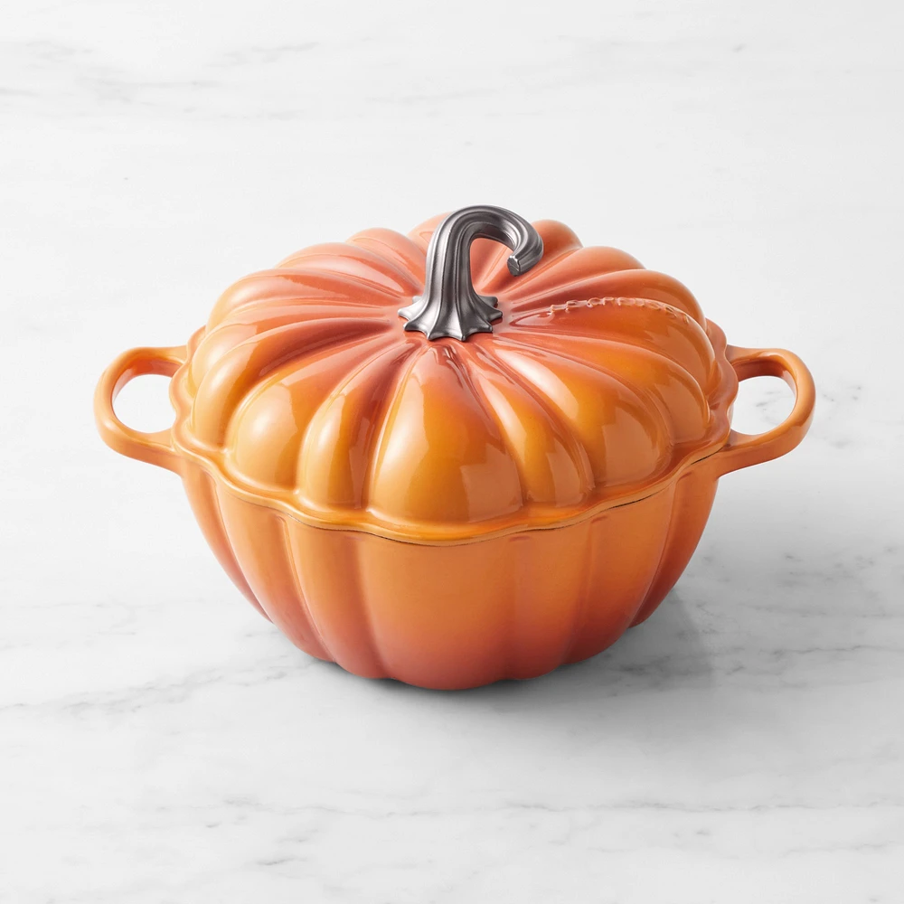 Le Creuset Enameled Cast Iron Pumpkin Cocotte, 4-Qt.