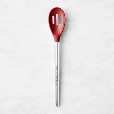 Williams Sonoma Stainless-Steel Silicone Slotted Spoon