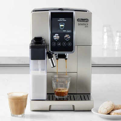 De'Longhi Dinamica Plus Fully Automatic Espresso Machine, Silver