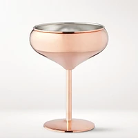 Copper Coupe Glasses, Set of 2