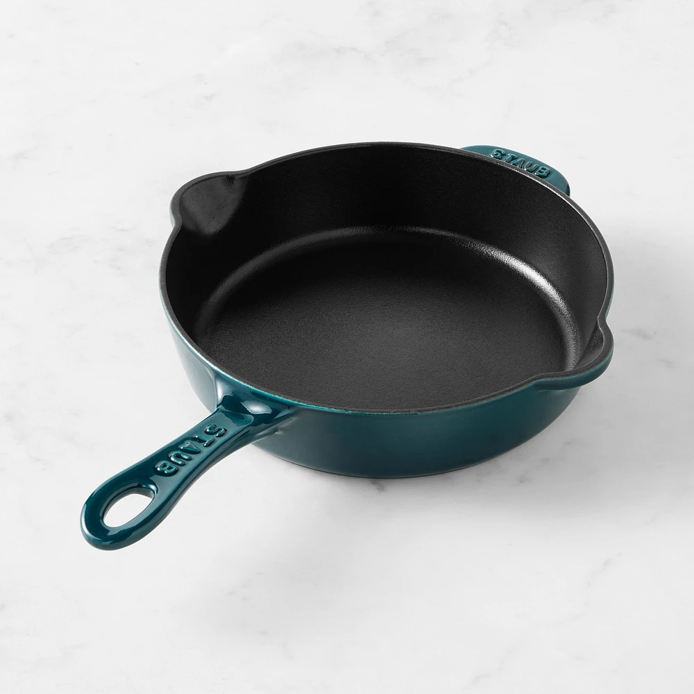 Staub Enameled Cast Iron Traditional Deep Skillet