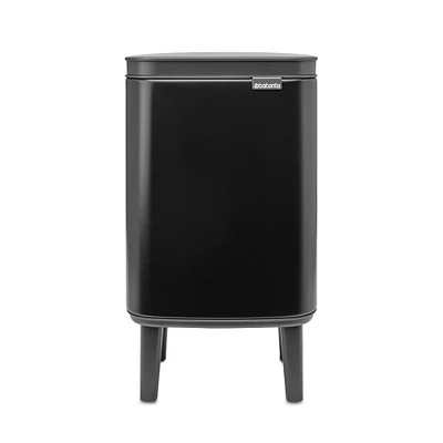 Brabantia Bo Hi Single Compartment Trash Can, 1.1-Gallon