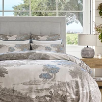 Grisaille Landscape Duvet & Shams