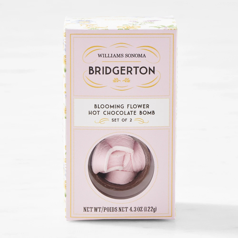 Bridgerton x Williams Sonoma Flower Hot Chocolate Bomb