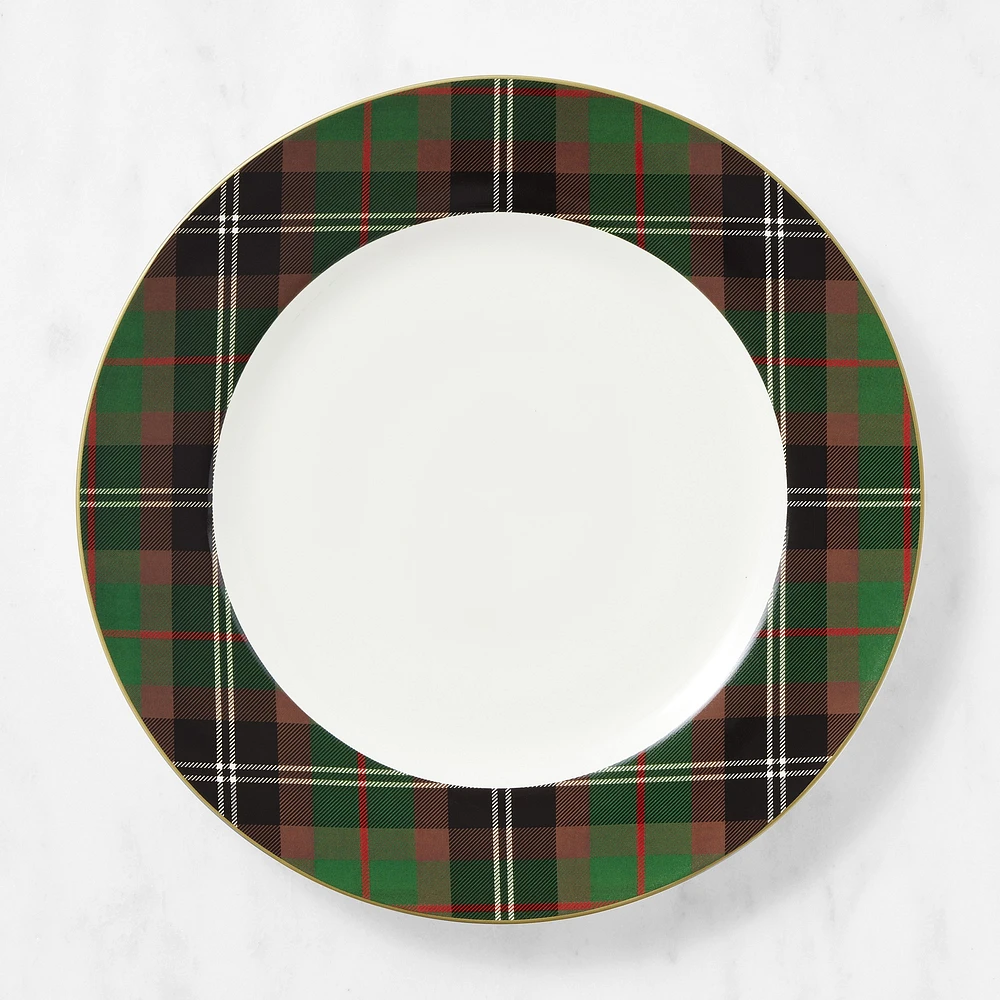 Classic Green Tartan Charger