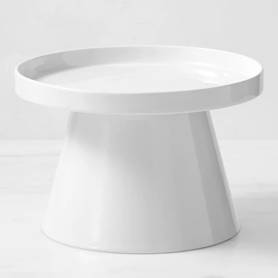 White Porcelain Beverage Dispenser Base