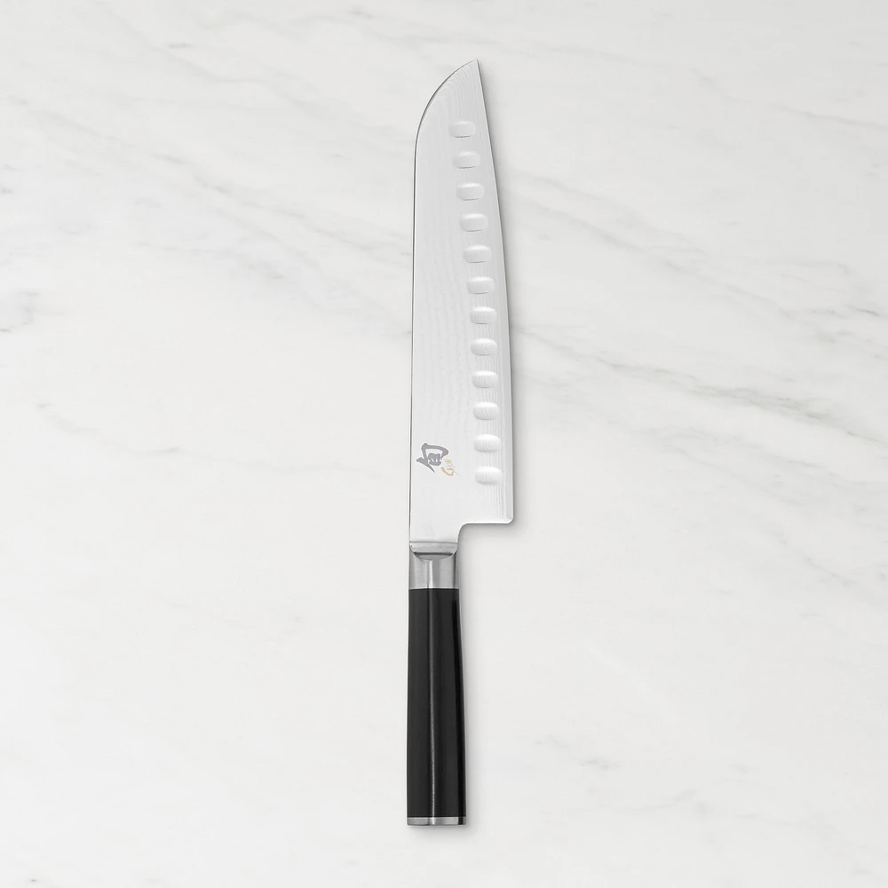 Shun Classic Hollow-Ground Santoku Knife, 8 1/2"