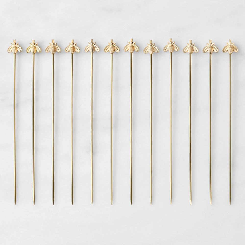 Honeycomb Charcuterie Picks, Set of 12