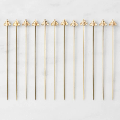 Honeycomb Charcuterie Picks, Set of 12