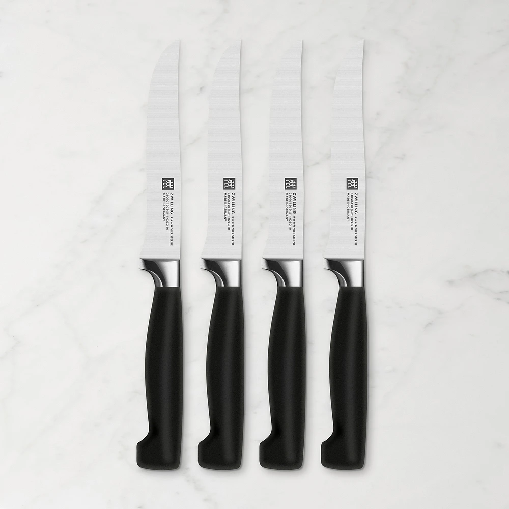 Zwilling Four Star Eco Steak Knives, Set of 4
