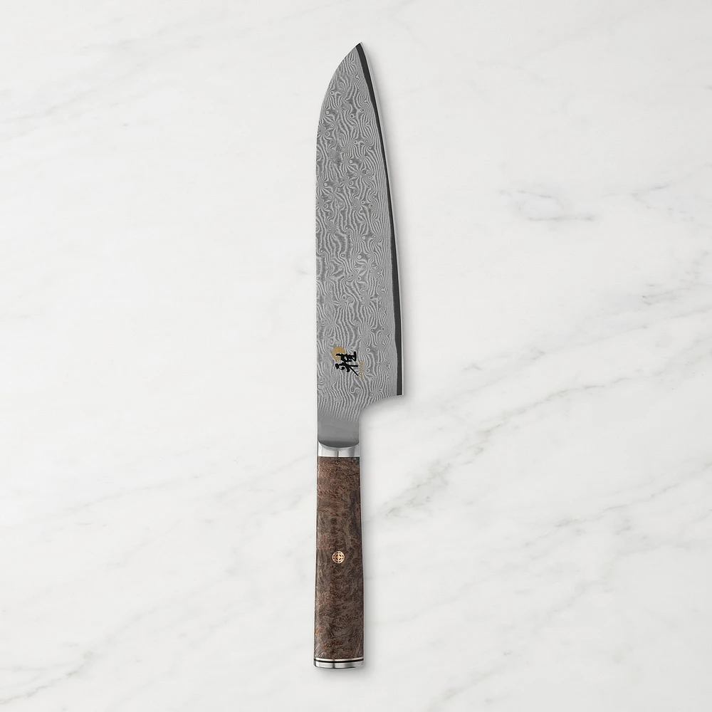 Miyabi Black Santoku Knife, 7"