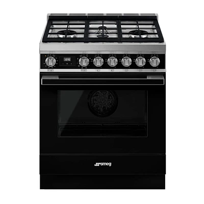SMEG Portofino Dual-Fuel Range, 30"