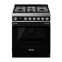 SMEG Portofino Dual-Fuel Range, 30"