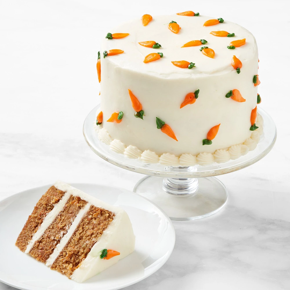 Classic Three-Layer Carrot Cake, Serves 8-10