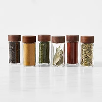 Hold Everything Slim Spice Jars, Set of 6