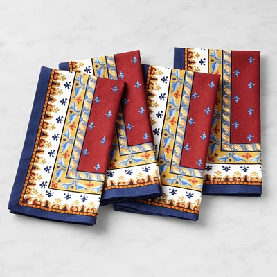 Sicily Red Napkins, Set of 4