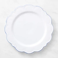 AERIN x Williams Sonoma Garden Bouquet Blue Scalloped Charger