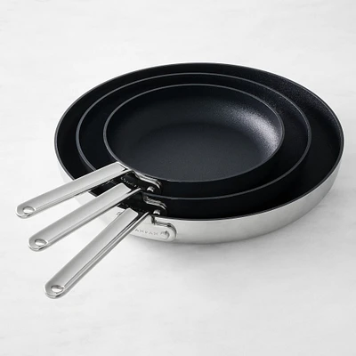 SCANPAN® TSS+ Stainless-Steel Nonstick 3-Piece Fry Set