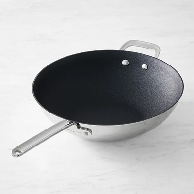 SCANPAN® TSS+ Stainless-Steel Nonstick Wok, 12 1/2"