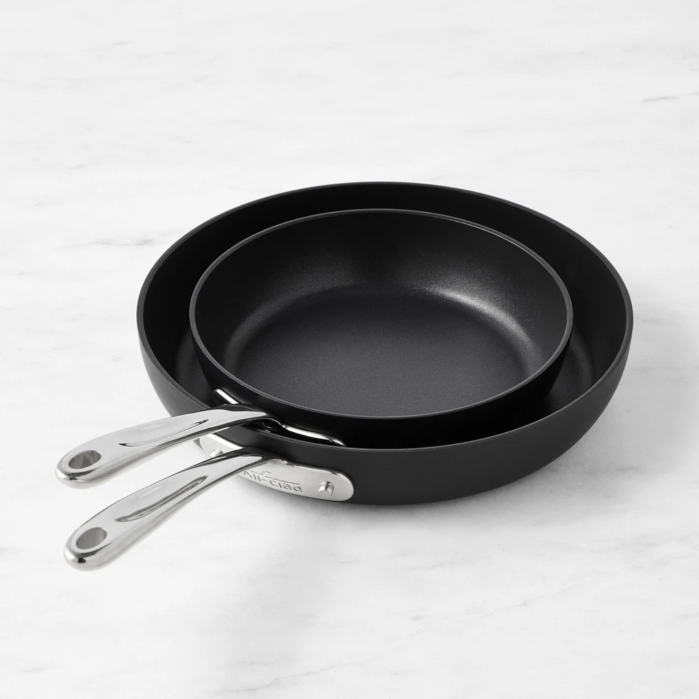 All-Clad HA1 Expert Hard Anodized Nonstick Fry Pan Set