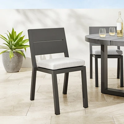 Larnaca Metal Stacking Dining Chair