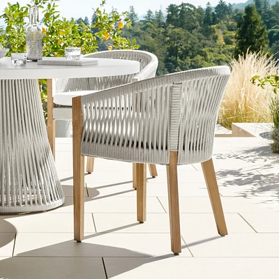 Pasadena Outdoor Teak Dining Armchair