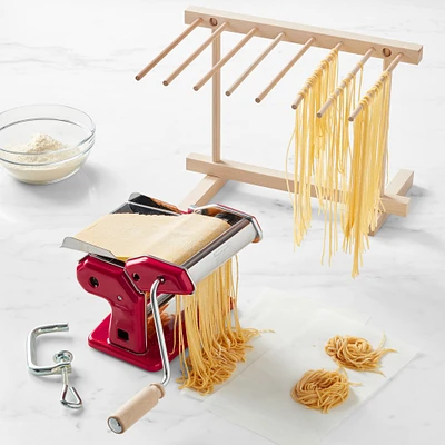 Imperia Pasta Machine & Pasta Dryer, Red