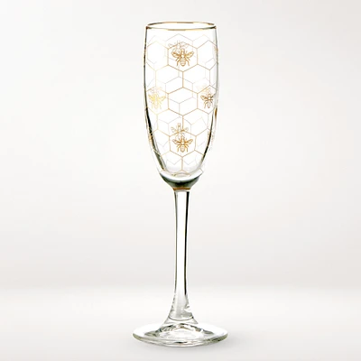 Honeycomb Champagne Flutes