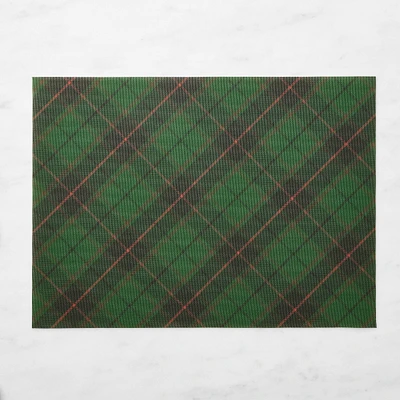 Chilewich Basketweave Rectangular Tartan Placemats