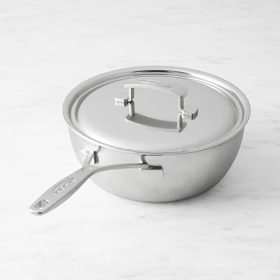 Demeyere Industry Stainless-Steel Essential Pan, 3 1/2-Qt.