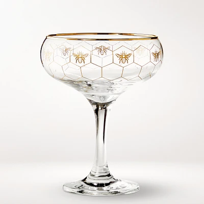 Honeycomb Coupe Glasses