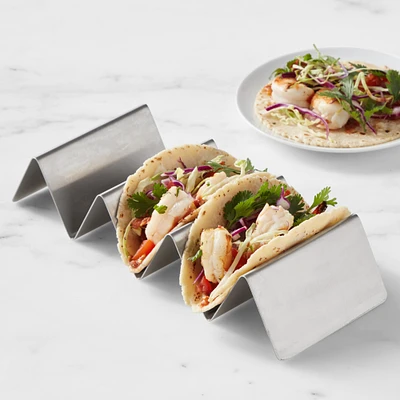 Williams Sonoma Stainless-Steel Taco Holder