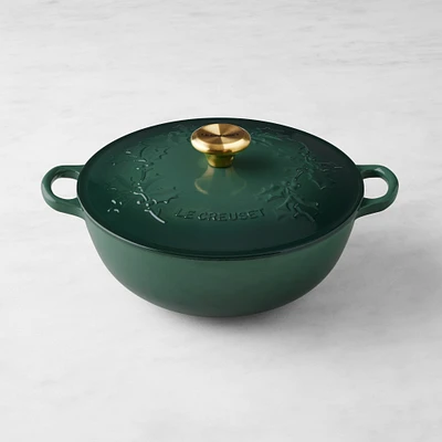 Le Creuset Enameled Cast Iron Holly Soup Pot, 4 1/2-Qt.