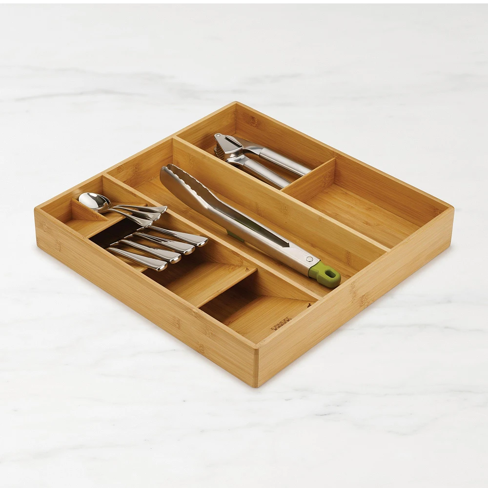 Joseph Joseph DrawerStore™ Bamboo Cutlery, Utensil & Gadget Organizer